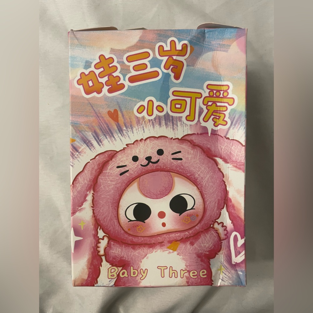 Adorable Pink Plush Toy